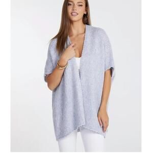 NEW BISHOP + YOUNG cocoon comfort sweater in mineral